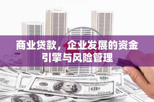 红星商业贷款，企业发展的资金引擎与风险管理