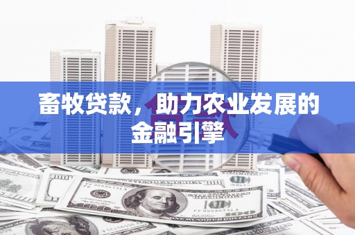双城畜牧贷款，助力农业发展的金融引擎