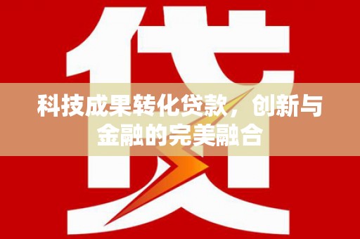 南平科技成果转化贷款，创新与金融的完美融合