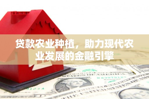 神农架贷款农业种植，助力现代农业发展的金融引擎
