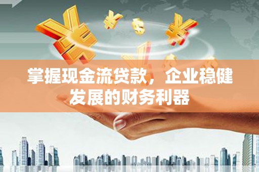 泾河掌握现金流贷款，企业稳健发展的财务利器