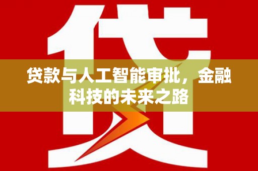 隆子贷款与人工智能审批，金融科技的未来之路