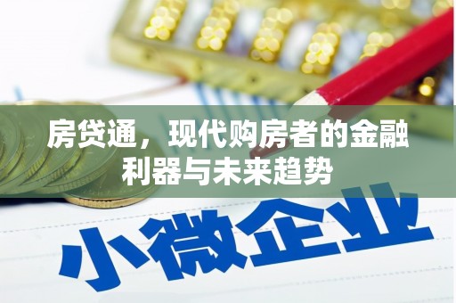 新河房贷通，现代购房者的金融利器与未来趋势
