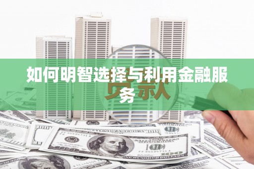 海州如何明智选择与利用金融服务