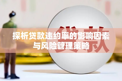 施秉探析贷款违约率的影响因素与风险管理策略