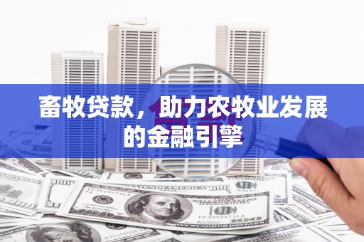 毕节畜牧贷款，助力农牧业发展的金融引擎