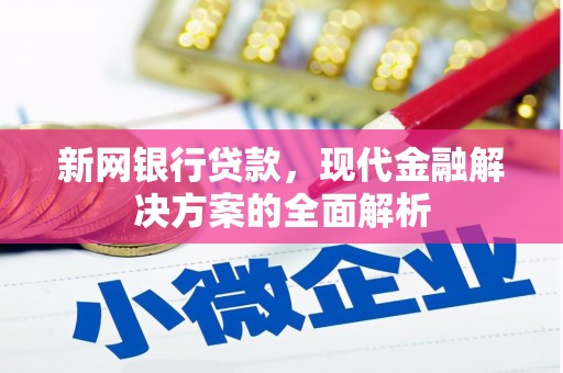 茂林新网银行贷款，现代金融解决方案的全面解析
