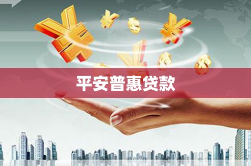 镇巴平安普惠贷款